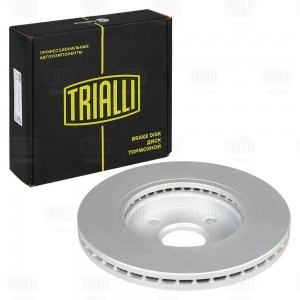 Диск торм. Mazda 2 (07-) перед. d=258 (окраш.) (DF 073409) DF 073409 TRIALLI