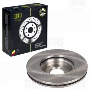 Диск торм. Chevrolet Aveo T300 (11-)/Cobalt (11-) перед. d=256 R14 (окраш.) (DF  DF 062102 TRIALLI