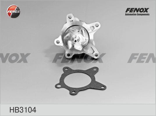 Насос водяной Hyundai i20, i30, Kia Ceed, Soul, Venga 07- HB3104 FENOX