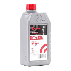Жидкость тормозная DOT 4 0,5л L04005 L04005 BREMBO