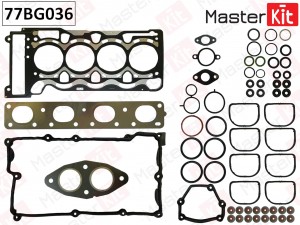 Верхний комплект прокладок с прокладкой ГБЦ BMW E46,E83 N42/N46 00-07 77BG036 77BG036 MASTER KIT