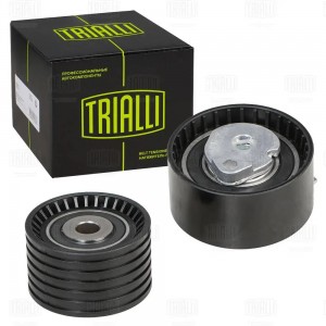 Ролик ГРМ Лада Largus (12-)/Renault Logan (08-) 16V (кмпл.2шт: опор./натяж.) (CM CM7702 TRIALLI