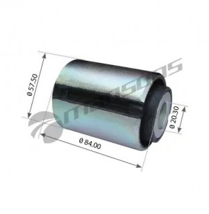 Сайлентблок MAN рессоры (20x57x84) MANSONS 400.526 MANSONS