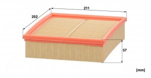 Фильтр воздушный VW Passat B5 (98-05) AUDI A4 (00-),A6 (98-05) MANN C26168 MANN FILTER