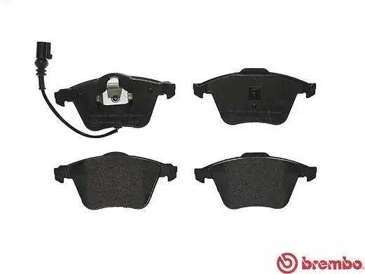 P85129 колодки дисковые передние!\ Audi A3, VW Passat/Golf V 1.6-3.2i/1.9TDi 02> P85129 BREMBO