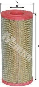фильтр воздушный! H354 D153 d64.7\ CASE A1081 MFILTER AUTOMOTIVE FILTERS