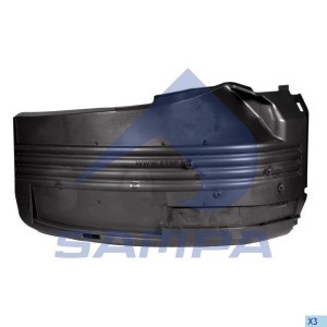 Подкрылок SCANIA R114,124,144 series кабины передний левый,задний правый SAMPA 18400027 SAMPA