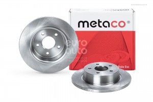 Диск тормозной задний 3060204 METACO