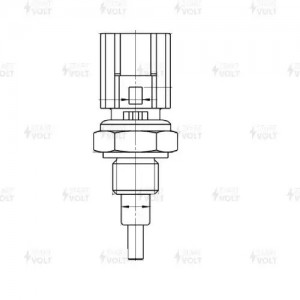 Датчик температуры для а/м Toyota Corolla (06-) 1.6i/Camry (06-) 2.4i/(11-) 2.5i LS 1903 START VOLT