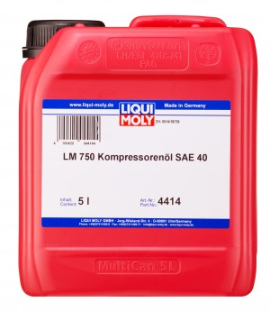 4414 LiquiMoly Синт-ое компр.масло LM 750 Kompressorenoil 40 (5л) 4414 LIQUI MOLY