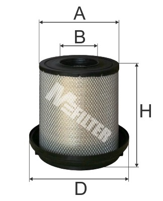 фильтр воздушный ! 353-346/127 \MB-ATEGO, AXOR A590 MFILTER AUTOMOTIVE FILTERS