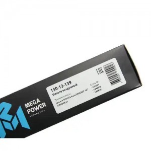 Фильтр воздушный TOYOTA Yaris PEUGEOT 107 CITROEN C1 MEGAPOWER 130-13-139 MEGA POWER