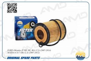 Фильтр масляный FORD Mondeo IV BD, BE, BG, 2,3, 2007-2014, MAZDA CX-7 ER, 2,3, 2 AMD.FL222 AMD