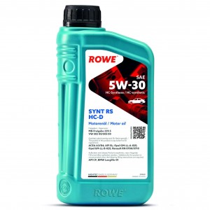 Масло моторное ROWE HIGHTEC SYNT RS A3/B4/SL/CF 5W30 синт.1л 20060-0010-99 ROWE