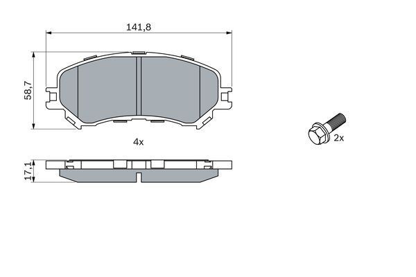 Renault Espace V 2014> 0986494722 BOSCH