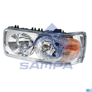 Фара DAF CF,XF65,75,85,95,105 левая SAMPA 051088 SAMPA