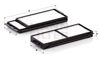 Фильтр салонный CU22001-2 CU220012 MANN FILTER