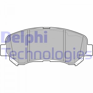 LP2031 колодки дисковые п.\ Nissan Qashqai all 07> LP2031 DELPHI