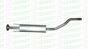 ГЛУШИТЕЛЬ СРЕДНЯЯ ЧАСТЬ NISSAN NOTE 1.6-16V 11/07- IZAWIT 33079 IZAWIT
