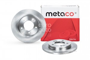 Диск тормозной задний 3060272 3060272 METACO