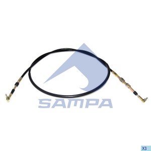 Трос газа, L=2315 DAF 95 ATI 051046 SAMPA