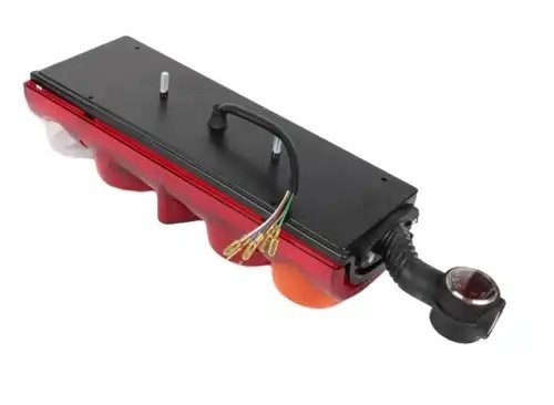 фонарь задний! RH желтый, провод + рог LED END \ UNIVERSAL M711438 MARS