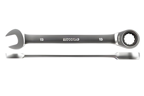 Ключ рожково-накидной трещоточный ( 9) "АвтоDело" 30009 AVTO DELO