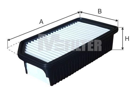 фильтр воздушный!\ Hyundai i20, KIA Soul all 08> K7117 MFILTER AUTOMOTIVE FILTERS