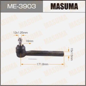 наконечник рулевой!\ Lexus RX300/330/350 03> ME-3903 MASUMA