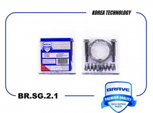 Ремкомплект катализатора ВАЗ 2110 BR.SG.2.1 кольцо+болты+пружины {Блистер} BRSG21 BRAVE