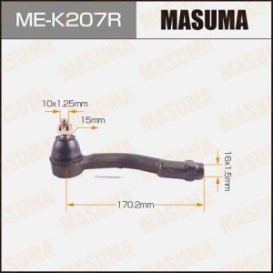 наконечник рулевой правый!\ Hyundai Tucson, KIA Sportage 2.0/2.7/2.0CRDi 04> ME-K207R MASUMA