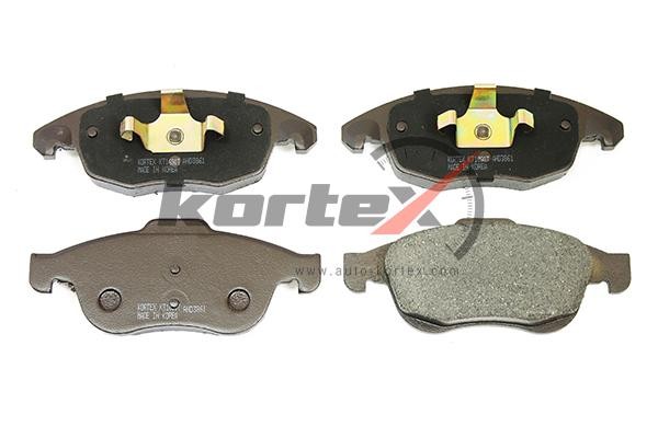 Колодки тормозные PEUGEOT CITROEN передние (4шт.) KORTEX KT1690T KORTEX