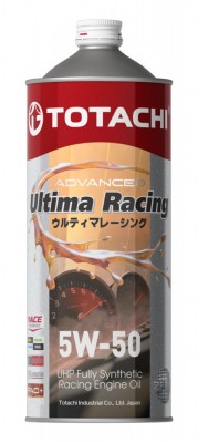 Масло моторное TOTACHI ULTIMA RACING UHP SP/A3/B4 5W50 синт.1л E4801 TOTACHI