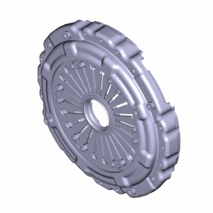 Корзина сцепления ЯМЗ лепестковая (спецустановки) АВТОДИЗЕЛЬ 1871601090 YAMZ