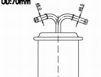 Фильтр топливный FSP27317 FSP27317 AZUMI