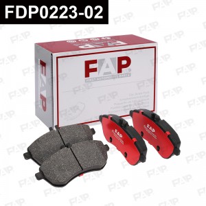 FDP0223-02 колодки дисковые передние!\ MB W204 1.8-2.3 07> FDP0223-02 FAP