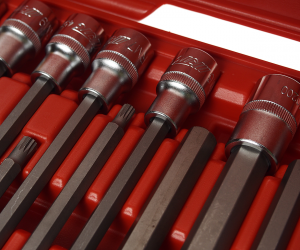 Набор головок с насадкой в кейсе (24 предмета) JTC JTC-7024 JTC TOOLS