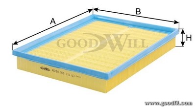Фильтр воздушный AG250 AG 250 GOODWILL