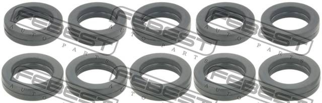 Кольцо уплотнительное форсунки впрыска топлива (10 шт/кмпл) RINGFL-042-PCS10 FEBEST