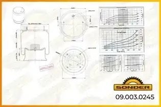 Пневморессора Premium со стаканом (металл) — 3 года безусловной гарантии 090030245 SONDER