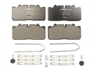 колодки диск!с р/к,175.6x82.5x26\OmnMAN12.164/224 2/96>,RVI MIDLUM 6/00-,DAF 45  290880090200 LUMAG