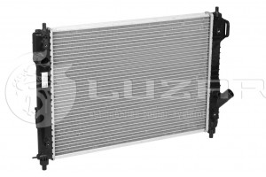 Радиатор двигателя Chevrolet Aveo T255 (08-) AT LRc05180 LRC05180 LUZAR