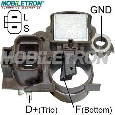 реле-регулятор!\ Mitsubishi Colt/Galant/L200, Hyundai 1.3-2.0 86-96 VR-H2009-6H MOBILETRON