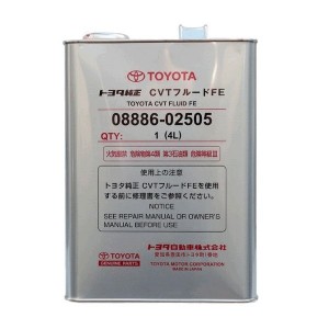 TOYOTA CVT FLUID FE 4Л TOYOTA CVT FLUID FE 08886-02505 TOYOTA