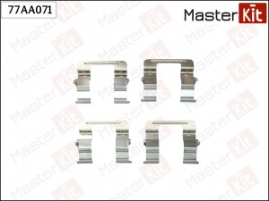 Комплект установочный тормозных колодок MAZDA 6 02- 77AA071 77AA071 MASTER KIT
