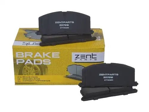 колодки дисковые передние! Toyota Camry 82-88/Carina 1.6-2.0D <98 Z07516 ZENTPARTS