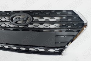 Решетка радиатора Hyundai Solaris 2 2017-2020 OEM3038 OEMPARTS