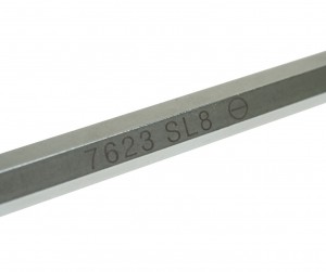 Отвертка шлицевая SL 8.0х250мм усиленная со сквозным стержнем (сталь Cr-Mo) JTC JTC-7623 JTC TOOLS