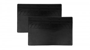 к-т брызговиков !без надписей, узкие 520x330mm \Universal M3150943 MARSHALL