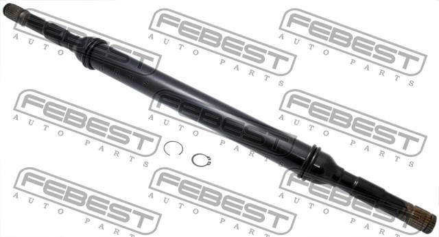 Вал привода NISSAN ALMERA N15 1995.07-2000.04 0212-B14RH 0212-B14RH FEBEST